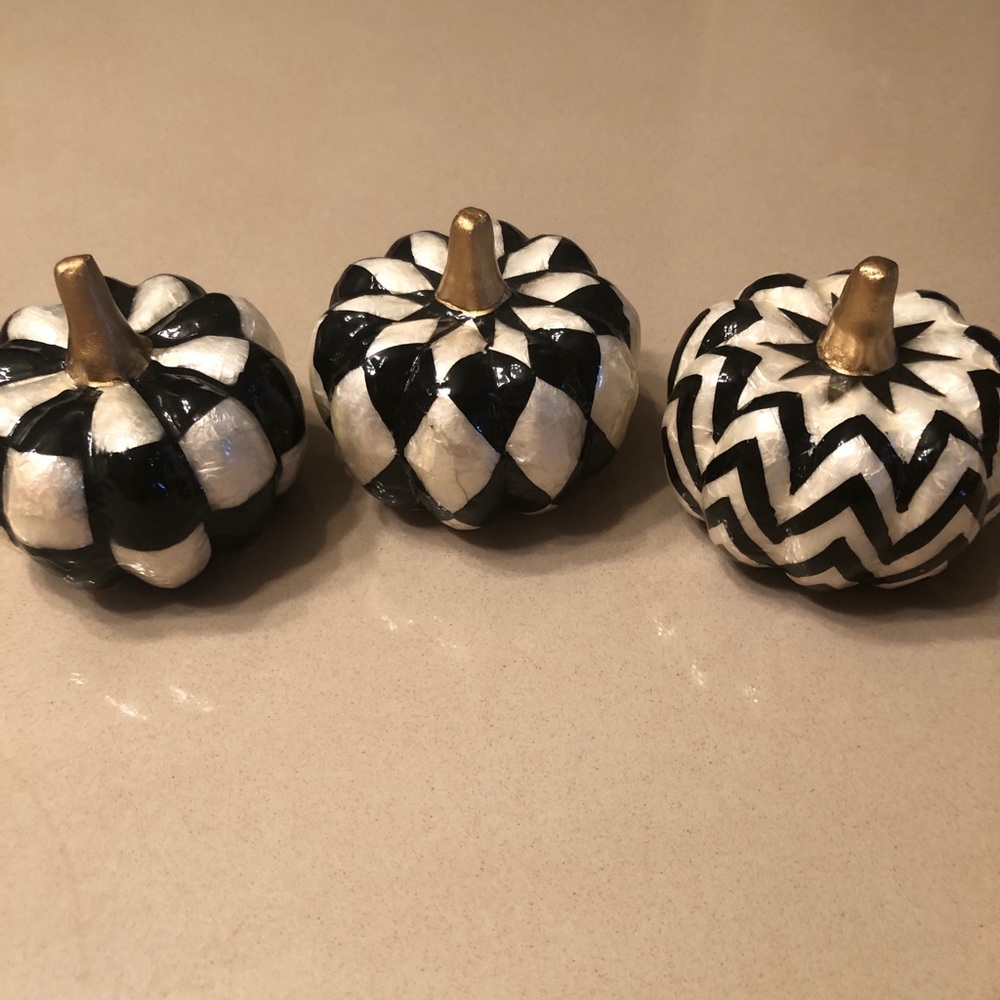 MacKenzie Childs Mini Pumpkins